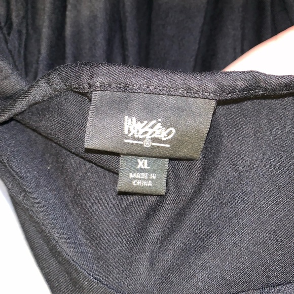 Black dress adjustable straps - Picture 3 of 3